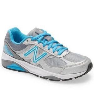 New Balance Tennis Shoes 1540v3 Running Shoes Silver & Polaris Made in USA Sz 12